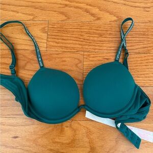 Teal Padded Underwire Bra Victoria secret